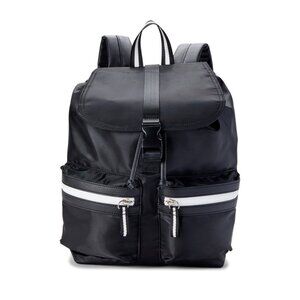 NWT No Boundaries Black Cargo Laptop Backpack Sport Business School Travel Bag